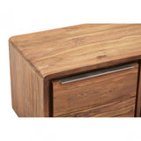 Surati One Door Sheesham And Acacia Wood Media Unit