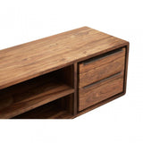 Surati One Door Sheesham And Acacia Wood Media Unit