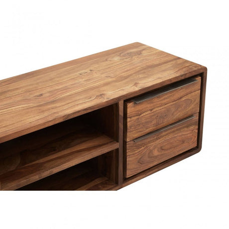 Surati One Door Sheesham And Acacia Wood Media Unit