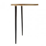 Simbolo Gold Top Side Table