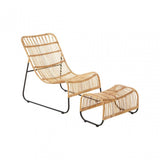 Manado Chair And Footstool