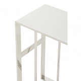 Oria Silver Side Table