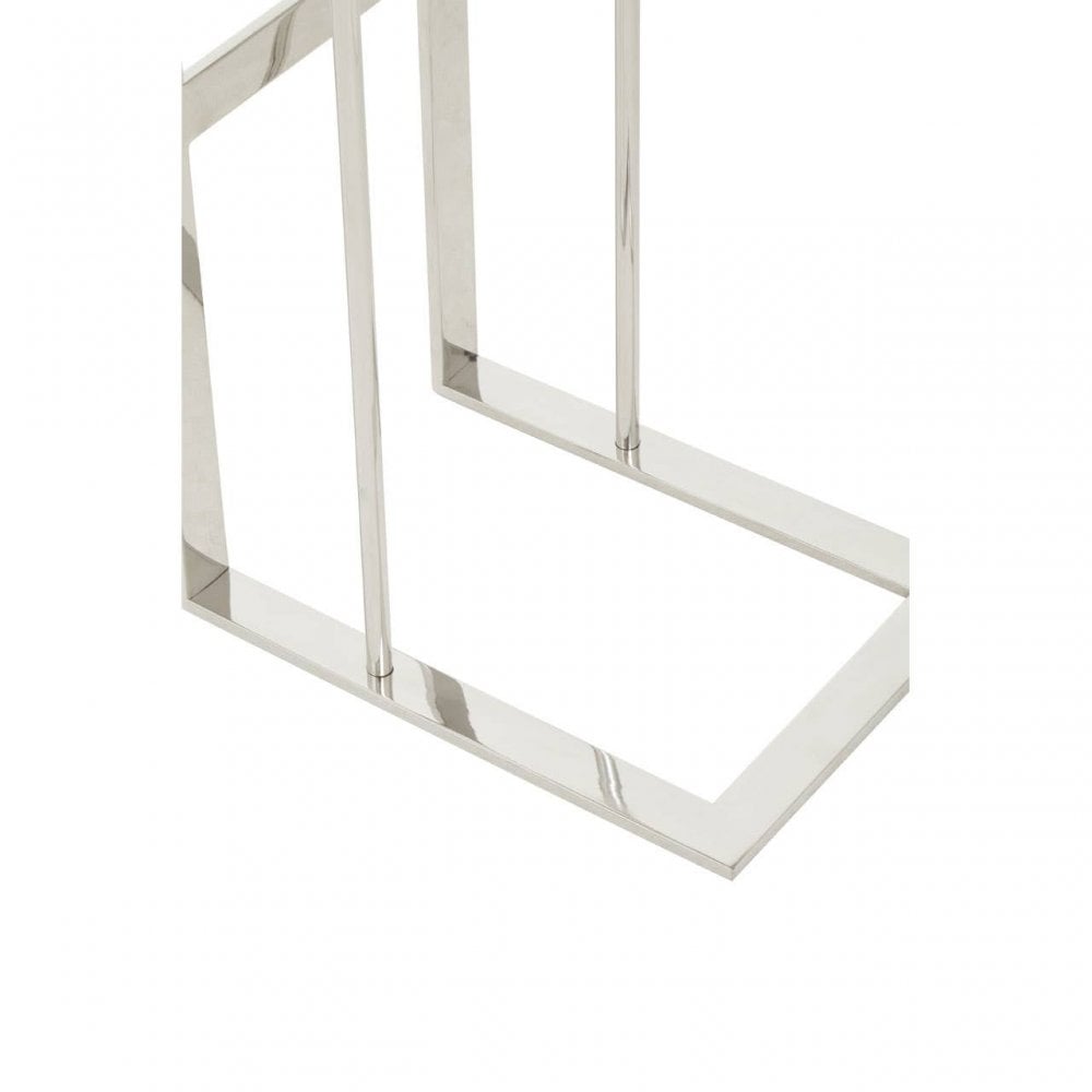 Oria Silver Side Table