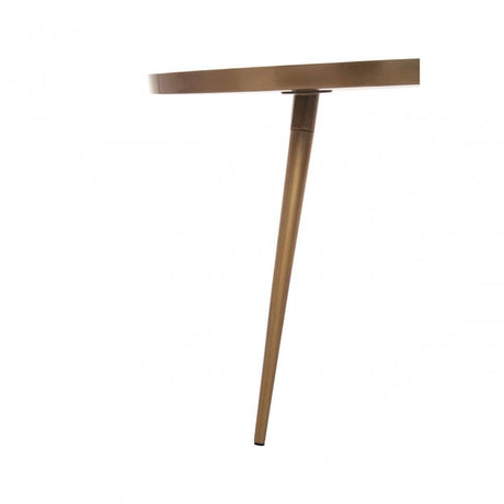 Amira Blue Enamel Nest Of Two Tables