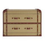 Columbus 2 Drawer Canvas Cabinet