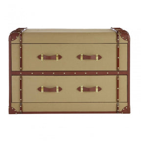 Columbus 2 Drawer Canvas Cabinet