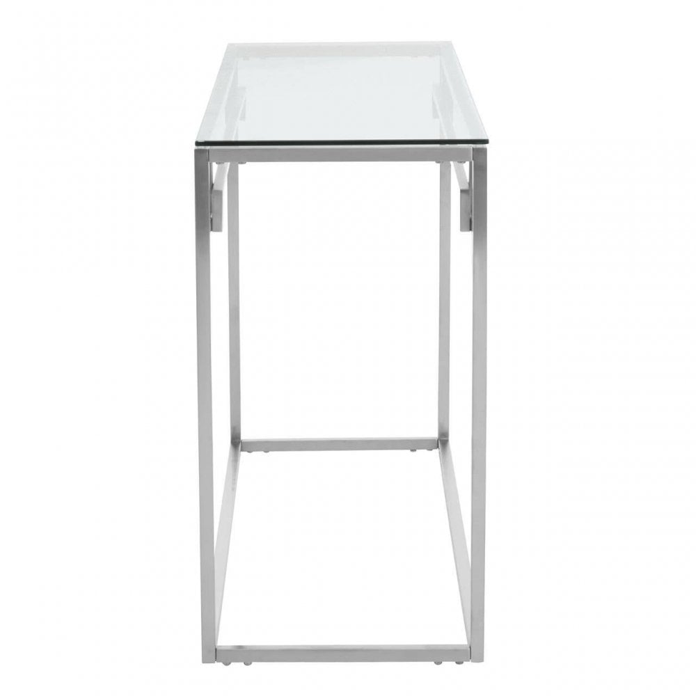 Allure Silver Console Table