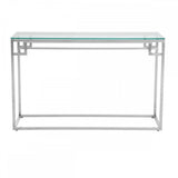 Allure Silver Console Table
