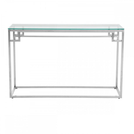 Allure Silver Console Table