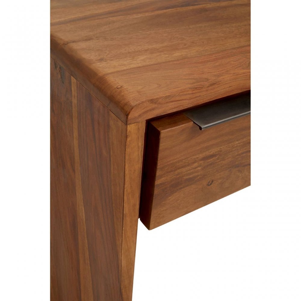 Surati Two Door Sheesham And Acacia Console Table