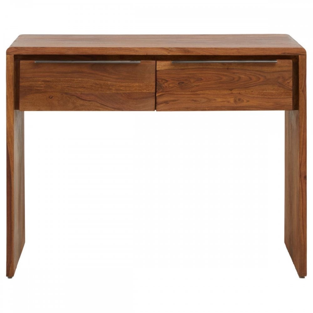 Surati Two Door Sheesham And Acacia Console Table
