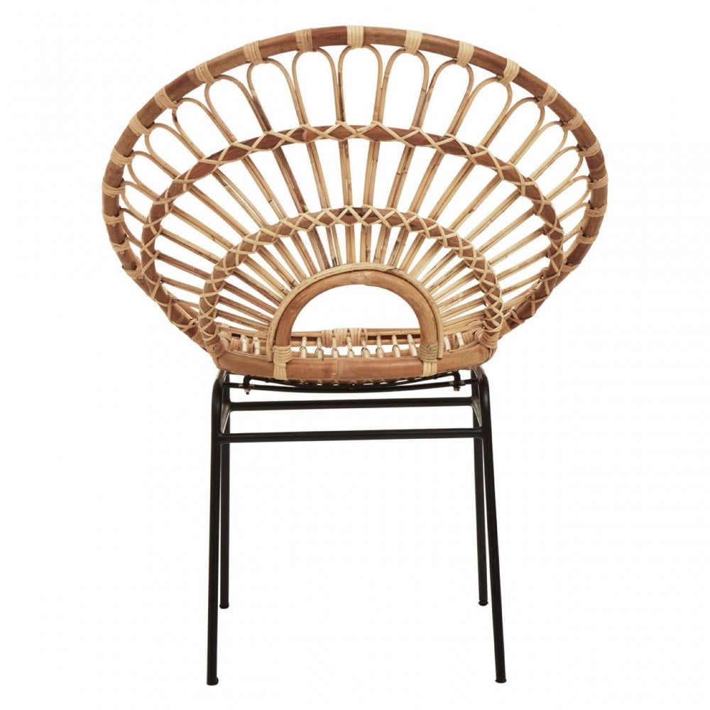 Java Natural Rattan Sunflower Chair
