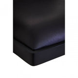 Buffalo Black Leather Armchair