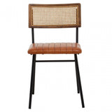 Buffalo Tan Leather Dining Chair