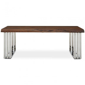 Hampstead Natural And Silver Coffee Table