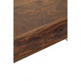 Hampstead Natural And Silver Coffee Table