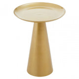 Pali Gold Round Side Table