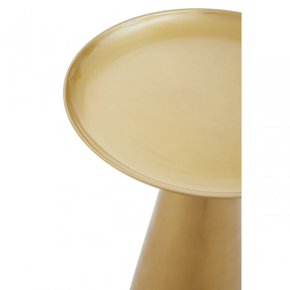 Pali Gold Round Side Table