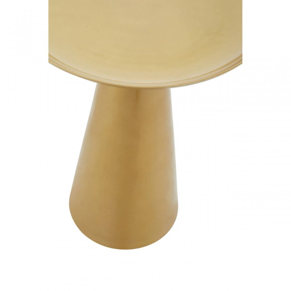 Pali Gold Round Side Table