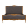 Parkside Grey Fabric Kingsize Bed