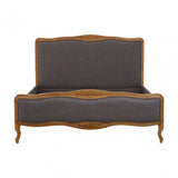 Parkside Grey Fabric Kingsize Bed