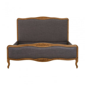 Parkside Grey Fabric Kingsize Bed