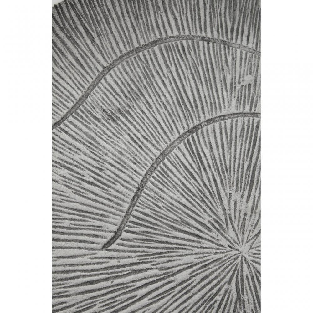 Silva Set Of Two Oak Effect Silver Top Side Tables