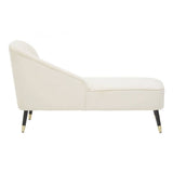 Yvette Mink Velvet Chaise Lounge