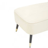Yvette Mink Velvet Chaise Lounge