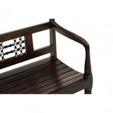 Srina Dark Sheesham Wood Bench