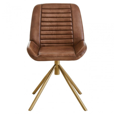 Buffalo Brown Leather Chair