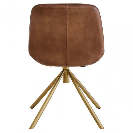 Buffalo Brown Leather Chair