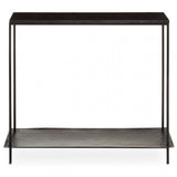Templar Black Marble Console Table