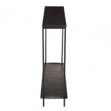 Templar Black Marble Console Table