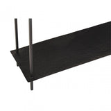 Templar Black Marble Console Table