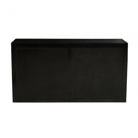 Sarter Seven Drawer Black Mango Wood Chest