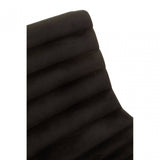 Vogue Black Velvet Cocktail Chair