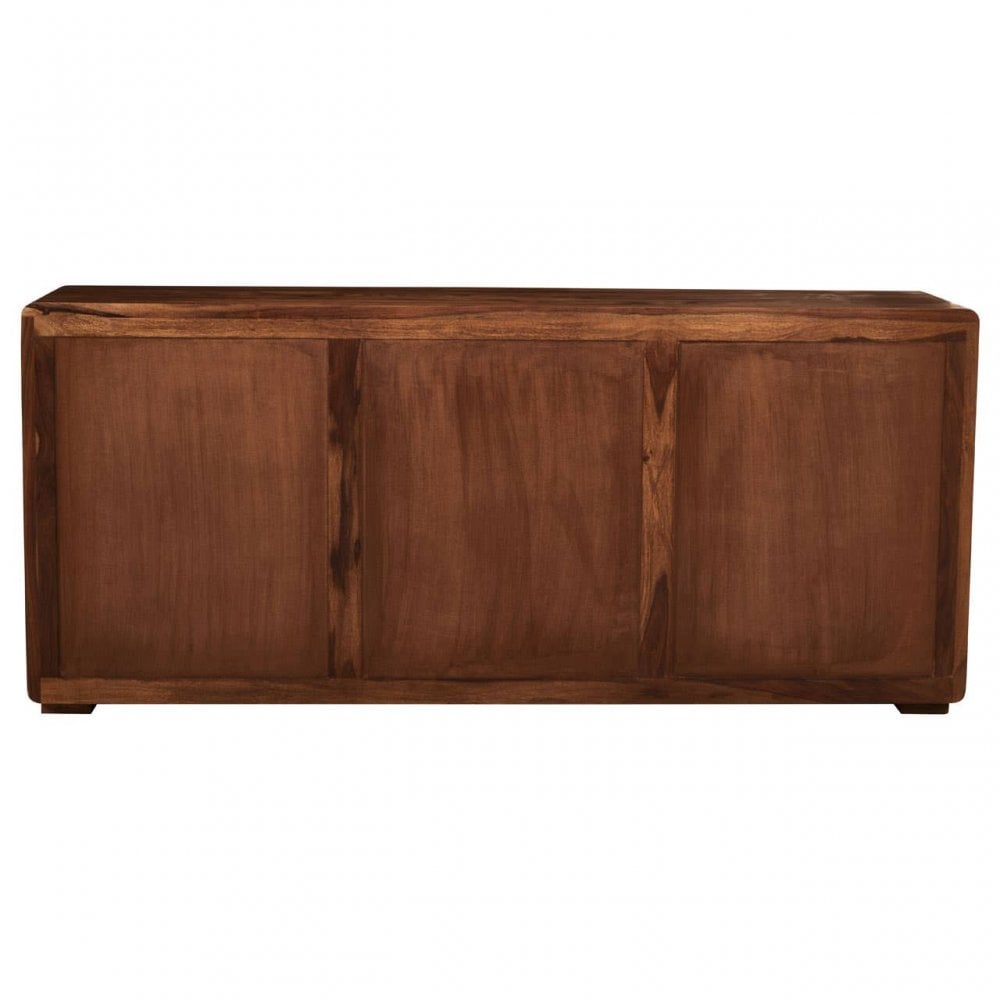 Surati Two Door Three Drawer Sheesham And Acacia Sideboard