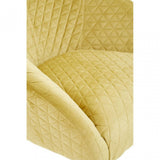 Tania Gold Velvet Occasional Chair