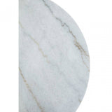 Jodie Set Of Two White Marble And Gold Frame Table