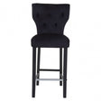Decatour Black Bar Stool