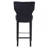 Decatour Black Bar Stool