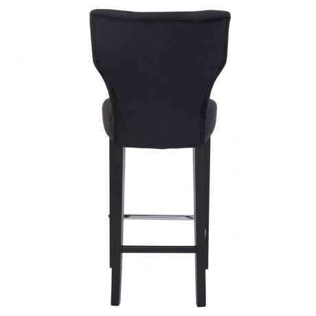 Decatour Black Bar Stool