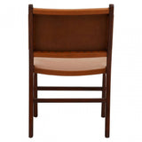 Inca Antique Brown Leather Chair