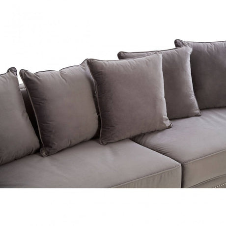 Sofia 3 Seat Viola Greysofa