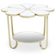 Jodie White Top Petal Shape Table