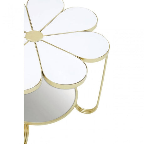 Jodie White Top Petal Shape Table