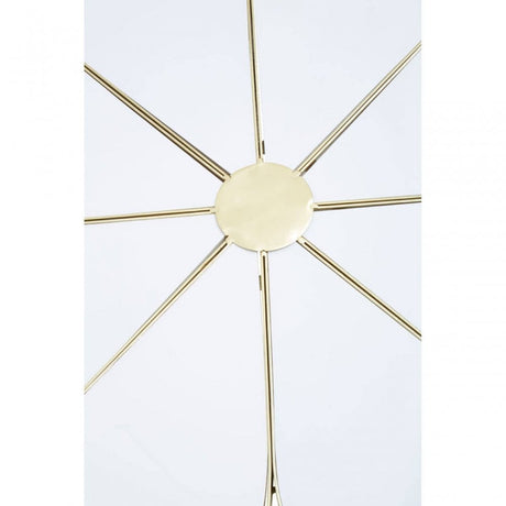 Jodie White Top Petal Shape Table