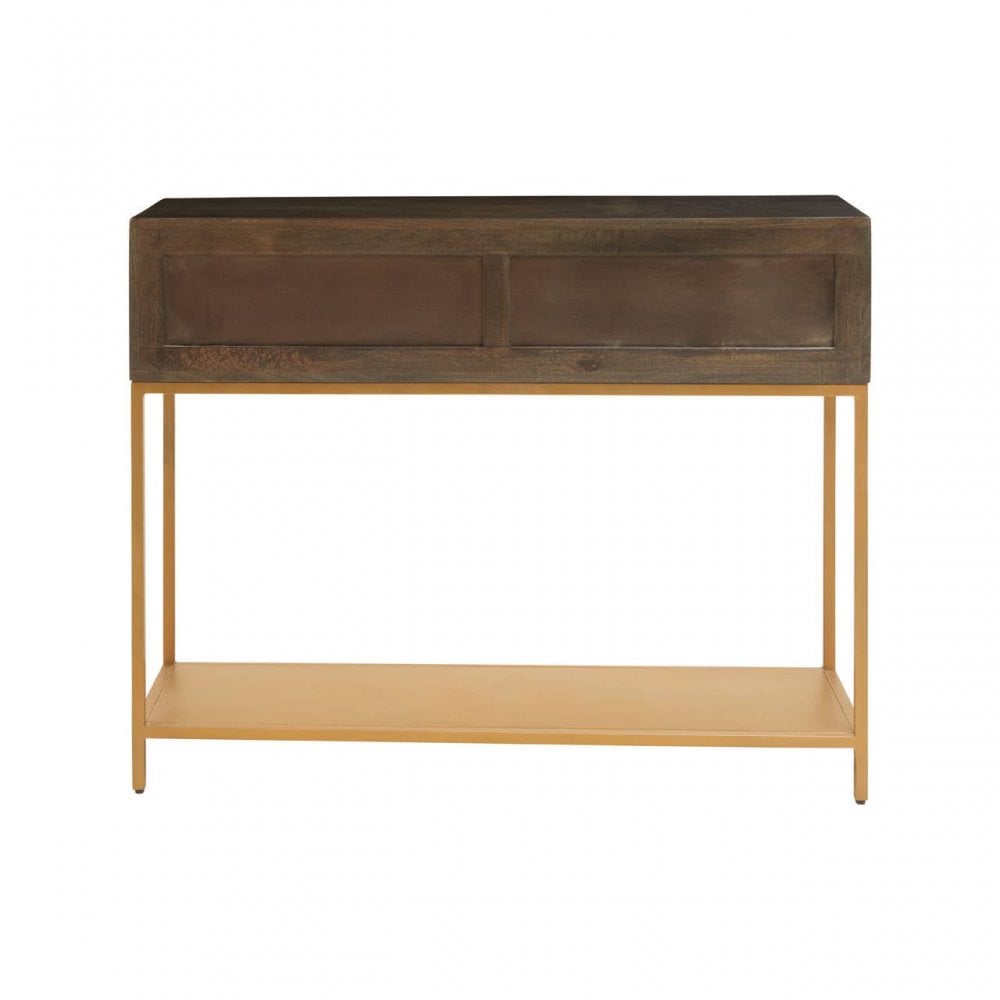 Patina Grey Console Table