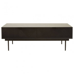 Jakara Black Finish Wooden Coffee Table